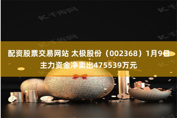 配资股票交易网站 太极股份(002368)1月9日主力资金净卖出475539万元