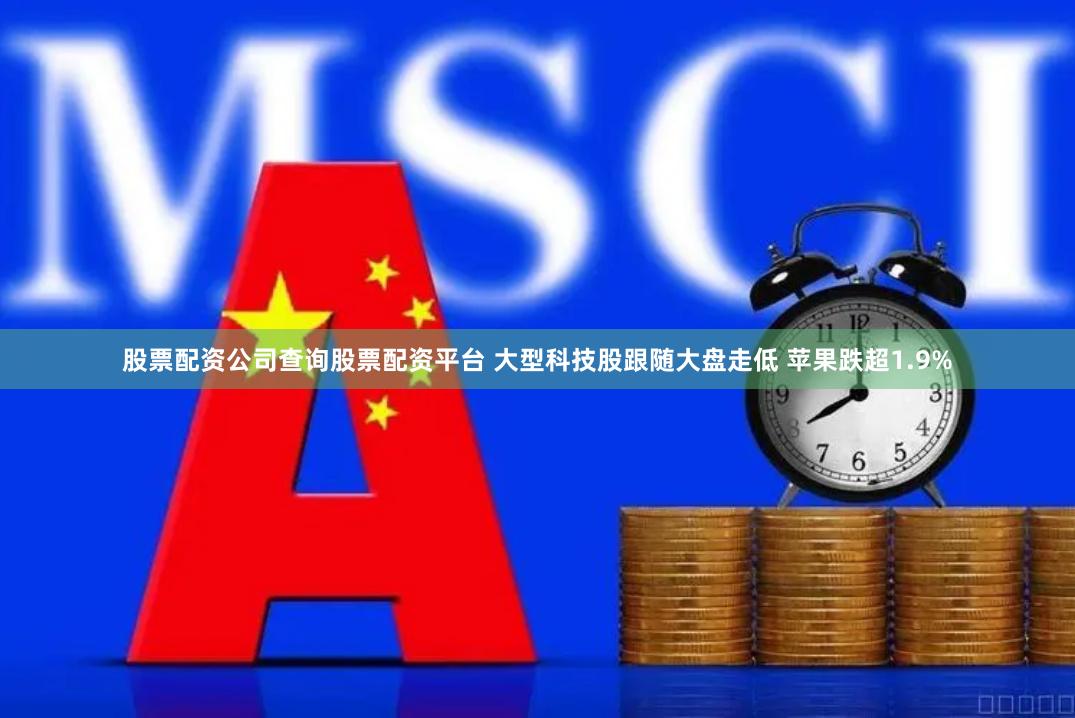 股票配资公司查询股票配资平台 大型科技股跟随大盘走低 苹果跌超1.9%